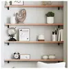 vidaXL Étagère murale marron clair 100x10x2cm bois chêne massif traité