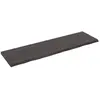 vidaXL Étagère murale marron foncé 80x10x2 cm bois chêne massif traité