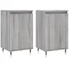 vidaXL Buffets 2 pcs sonoma gris 40x35x70 cm bois d'ingénierie