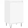 vidaXL Buffet blanc 40x35x70 cm bois d’ingénierie