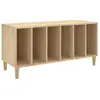 vidaXL Armoire à disques chêne sonoma 100x38x48 cm bois d'ingénierie