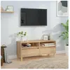 vidaXL Meuble TV chêne sonoma 100x34,5x44,5 cm bois d'ingénierie