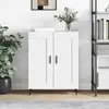 vidaXL Buffet blanc 69,5x34x90 cm bois d'ingénierie