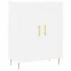 vidaXL Buffet blanc 69,5x34x90 cm bois d'ingénierie