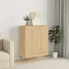vidaXL Buffet chêne sonoma 69,5x34x90 cm bois d'ingénierie