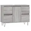 vidaXL Armoire salle de bain sonoma gris 80x33x60 cm bois d'ingénierie