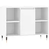 vidaXL Armoire de salle de bain blanc 80x33x60 cm bois d'ingénierie