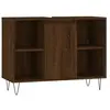 vidaXL Armoire salle de bain chêne marron 80x33x60cm bois d'ingénierie