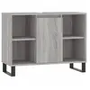 vidaXL Armoire salle de bain sonoma gris 80x33x60 cm bois d'ingénierie