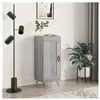 vidaXL Buffet Sonoma gris 34,5x34x90 cm Bois d'ingénierie