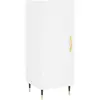 vidaXL Buffet blanc 34,5x34x90 cm bois d'ingénierie