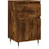vidaXL Buffet chêne fumé 40x35x70 cm bois d'ingénierie