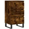 vidaXL Buffet chêne fumé 40x35x70 cm bois d'ingénierie