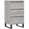 vidaXL Buffet sonoma gris 40x35x70 cm bois d'ingénierie