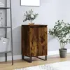vidaXL Buffet chêne fumé 40x35x70 cm bois dingénierie 831078