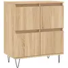 vidaXL Buffet Chêne sonoma 60x35x70 cm Bois d'ingénierie