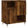 vidaXL Buffet Chêne fumé 60x35x70 cm Bois d'ingénierie