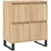 vidaXL Buffet Chêne sonoma 60x35x70 cm Bois d'ingénierie