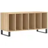 vidaXL Armoire à disques chêne sonoma 100x38x48 cm bois d'ingénierie