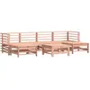 vidaXL Salon de jardin 7 pcs bois massif douglas
