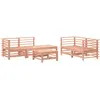 vidaXL Salon de jardin 6 pcs bois massif douglas