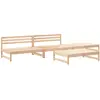 vidaXL Salon de jardin 4 pcs bois massif de pin