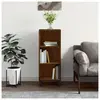 vidaXL Buffet chêne marron 34,5x32,5x90 cm bois d'ingénierie