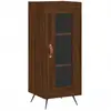vidaXL Buffet Chêne marron 34,5x34x90 cm Bois d'ingénierie