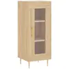 vidaXL Buffet Chêne sonoma 34,5x34x90 cm Bois d'ingénierie