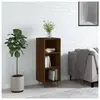 vidaXL Buffet chêne marron 34,5x32,5x90 cm bois d'ingénierie