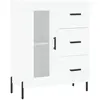 vidaXL Buffet blanc 69,5x34x90 cm bois d'ingénierie