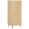 vidaXL Buffet Chêne sonoma 34,5x34x90 cm Bois d'ingénierie