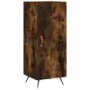 vidaXL Buffet Chêne fumé 34,5x34x90 cm Bois d'ingénierie
