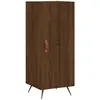 vidaXL Buffet Chêne marron 34,5x34x90 cm Bois d'ingénierie