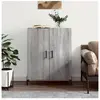 vidaXL Buffet sonoma gris 69,5x34x90 cm bois d'ingénierie