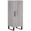 vidaXL Buffet Sonoma gris 34,5x34x90 cm Bois d'ingénierie