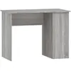 vidaXL Bureau sonoma gris 100x55x75 cm bois d'ingénierie
