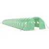 vidaXL Serre avec cadre en acier vert 88 m² 22x4x2 m