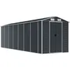 vidaXL Abri de jardin anthracite 191x640x198 cm acier galvanisé