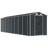 vidaXL Abri de jardin anthracite 191x725x198 cm acier galvanisé