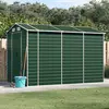 vidaXL Abri de jardin vert 191x300x198 cm acier galvanisé
