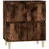 vidaXL Buffet Chêne fumé 60x35x70 cm Bois d'ingénierie