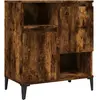 vidaXL Buffet Chêne fumé 60x35x70 cm Bois d'ingénierie