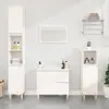 vidaXL Armoire de salle de bain blanc 65x33x60 cm bois d'ingénierie
