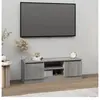 Meuble tv avec porte Sonoma gris 102x30x36 cm Vidaxl Sonoma gris