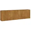 vidaXL Lit surélevé de jardin 280x40x80 cm acier corten