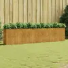 vidaXL Lit surélevé de jardin 360x40x80 cm acier corten