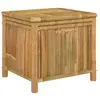 vidaXL Boîte de rangement de jardin 60x52x55 cm Bambou