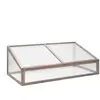 vidaXL Serre Gris 110x58,5x39 cm Bois de sapin