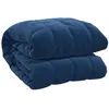 vidaXL Couverture lestée Bleu 200x220 cm 9 kg Tissu